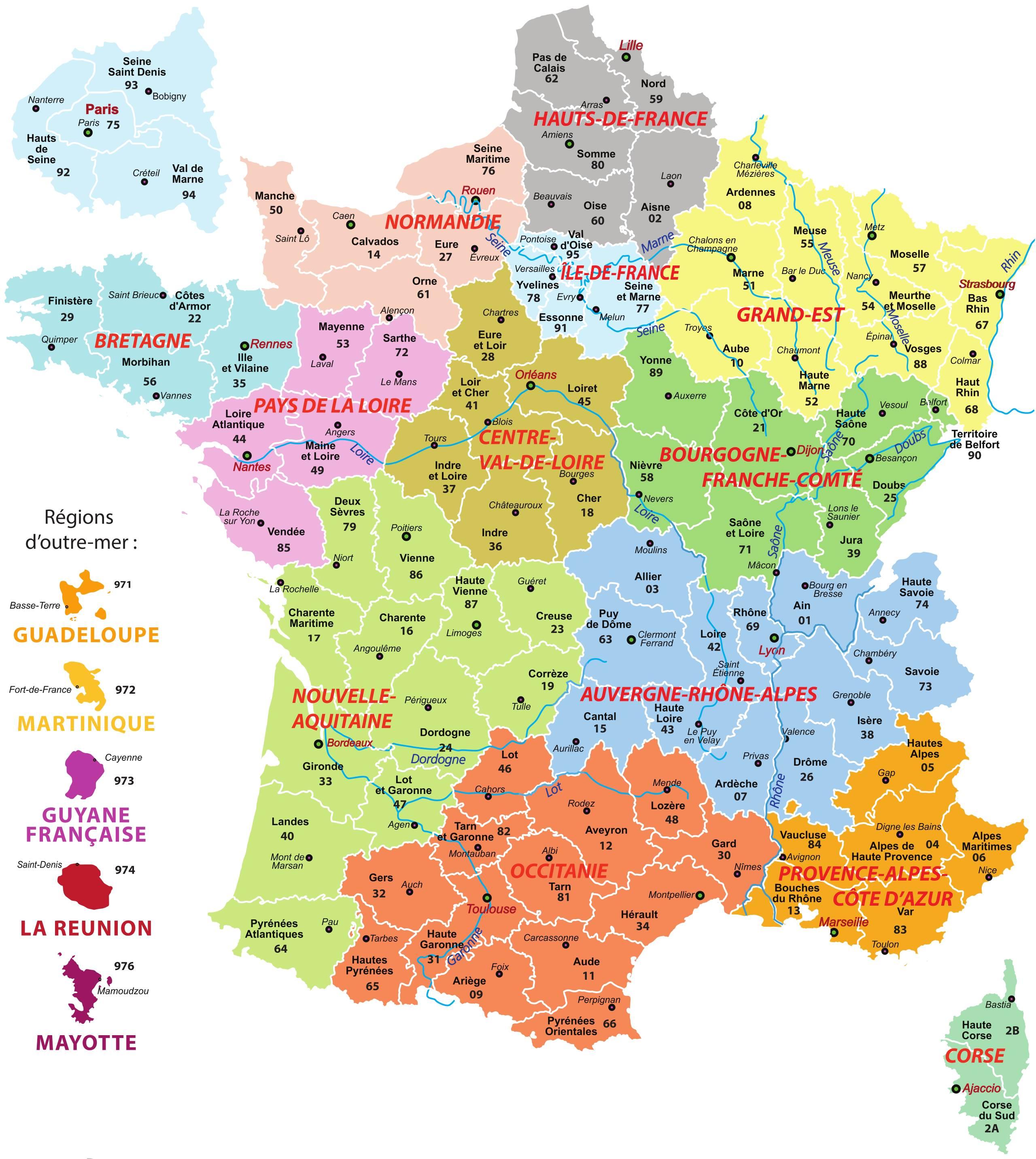 Interactive Map Of France 