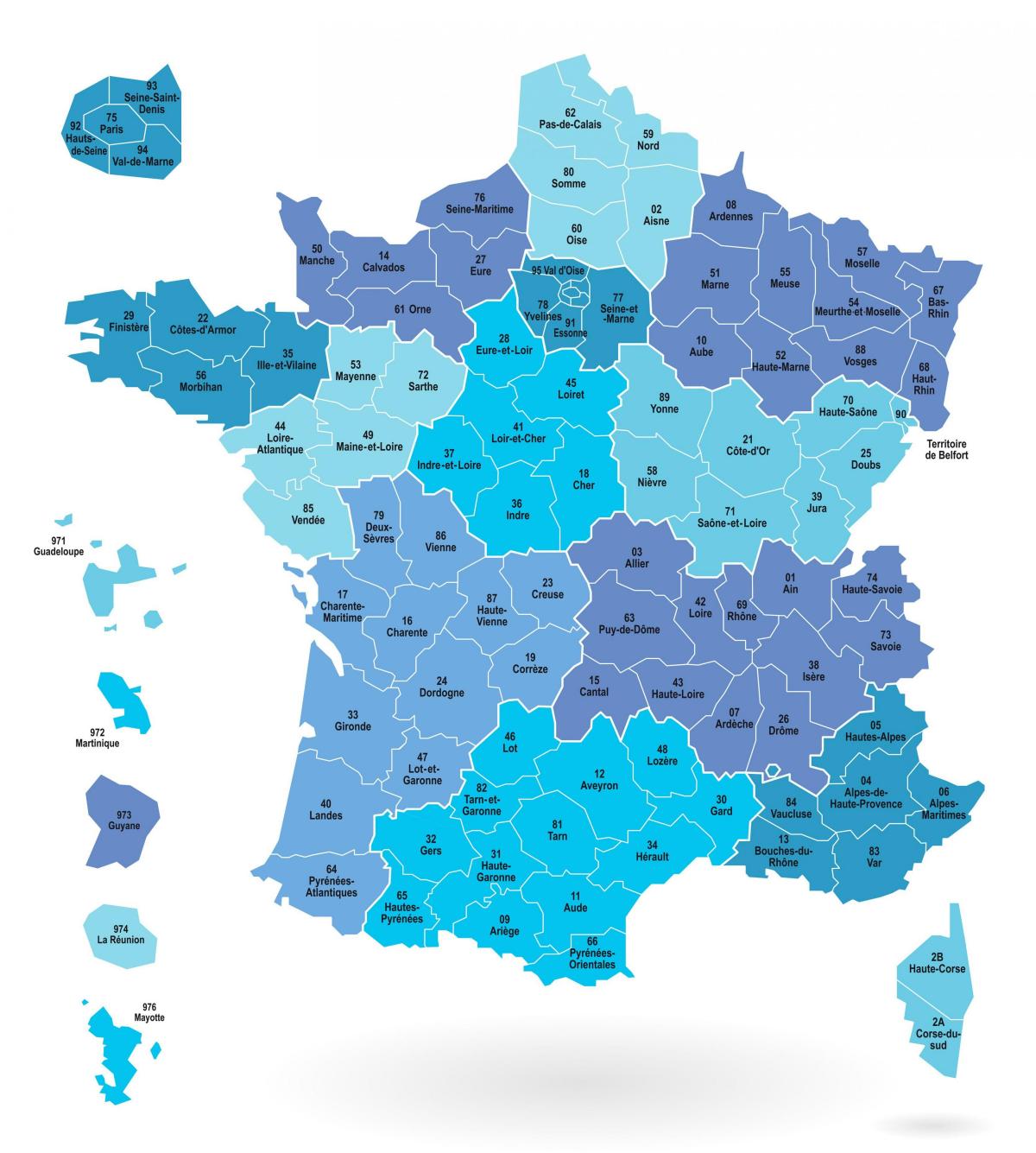 France state map